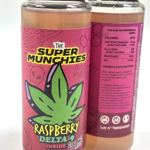 𝐍𝐄𝐖 / Sirops D9 - Raspberry - 100ml /200mg